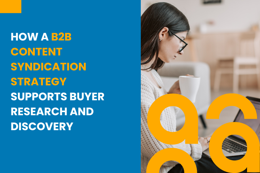 How a B2B Content Syndication Strategy Supports Buyer Research and Discovery
