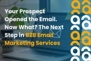 Your Prospect Opened the Email. Now What? The Next Step in B2B Email Marketing Services